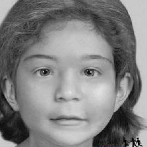 This unidentified child was found along with other children and a woman in Bear Brook State Park in Allenstown, New Hampshire back in 2000.