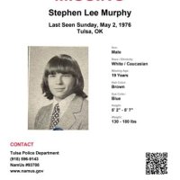 Help Stephen Murphy's daughter solve the mystery of what happened to her father!  Missing from #OKLAHOMA since 1976!