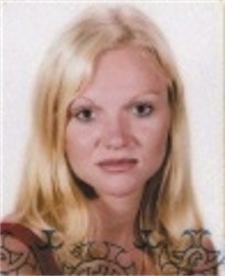 24 yr old ALYSHA HANIN has been missing from Miami Beach, FL since 6 January 2002, before testifying in a domestic violence case
