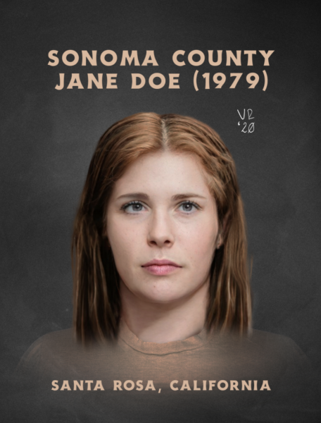 #JaneDoe is a victim of the Santa Rosa Hitchhiker Murder, which included the deaths of least seven female hitchhikers between 1972 to 1974