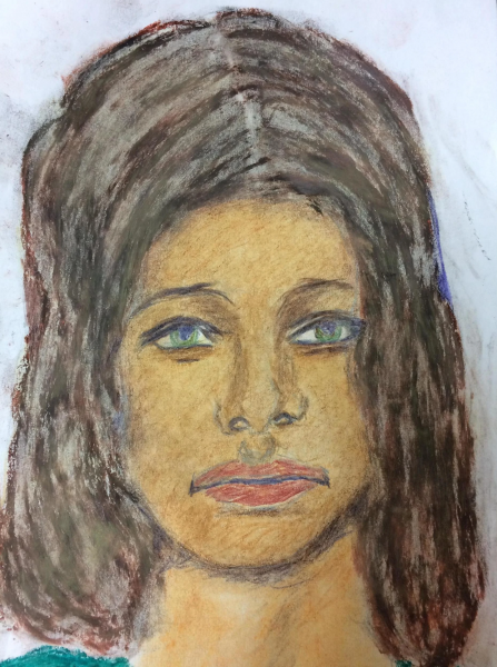 #JaneDoe's killer drew this picture of her, but we still don't know her name!  She may have been from Massachusetts, but was found in Maryland 1972