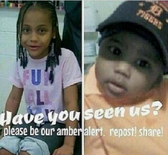 Kaylah Hunter & Kristain Justice went missing from Detroit, Michigan on May 24, 2014. Their mother was murdered.
