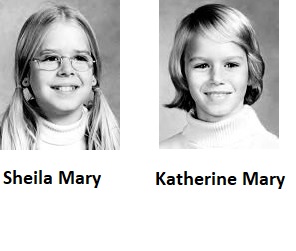 SHEILA & KATHERINE LYON: Missing from Wheaton, MD - 25 Mar 1975 since Age 12 & 10