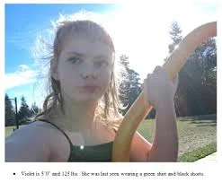 VIOLET HAY WAS ABDUCTED from her Canby, Oregon home on October 28, 2026.  Another child was assaulted by a man who then fled with Violet!